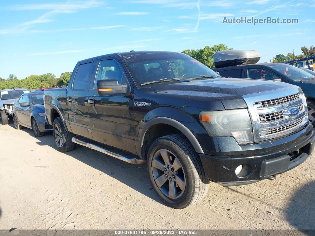 2014 Ford F-150 Xl/xlt/stx/fx4/lariat Black vin: 1FTFW1EF4EKD37441