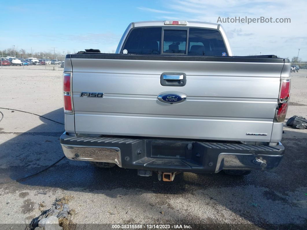 2014 Ford F-150 Xlt Silver vin: 1FTFW1EF4EKE77148