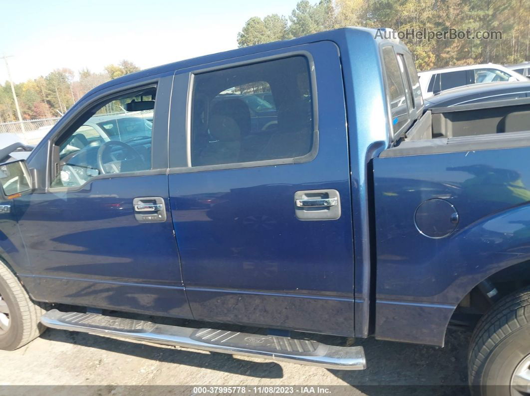 2014 Ford F-150 Xlt Blue vin: 1FTFW1EF4EKG40574