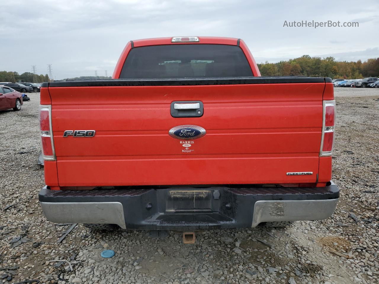 2014 Ford F150 Supercrew Red vin: 1FTFW1EF4EKG41899