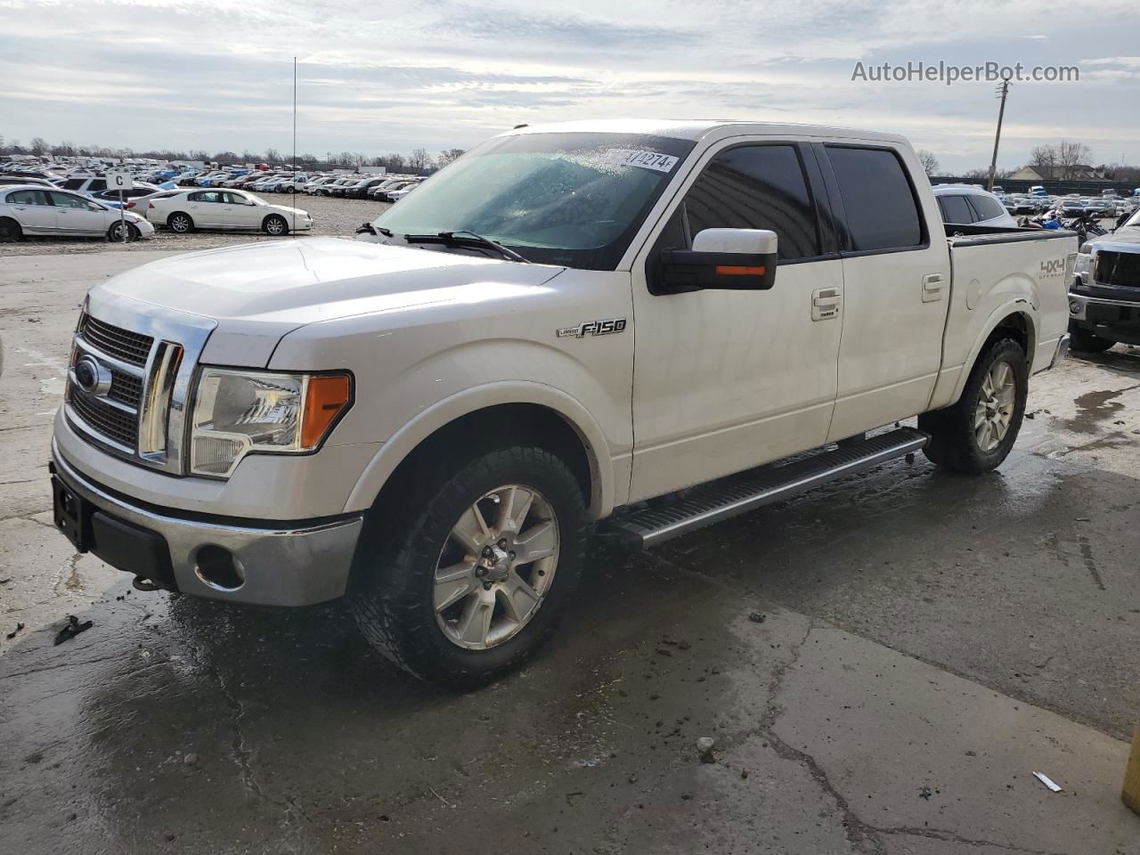 2011 Ford F150 Supercrew White vin: 1FTFW1EF5BFA70203