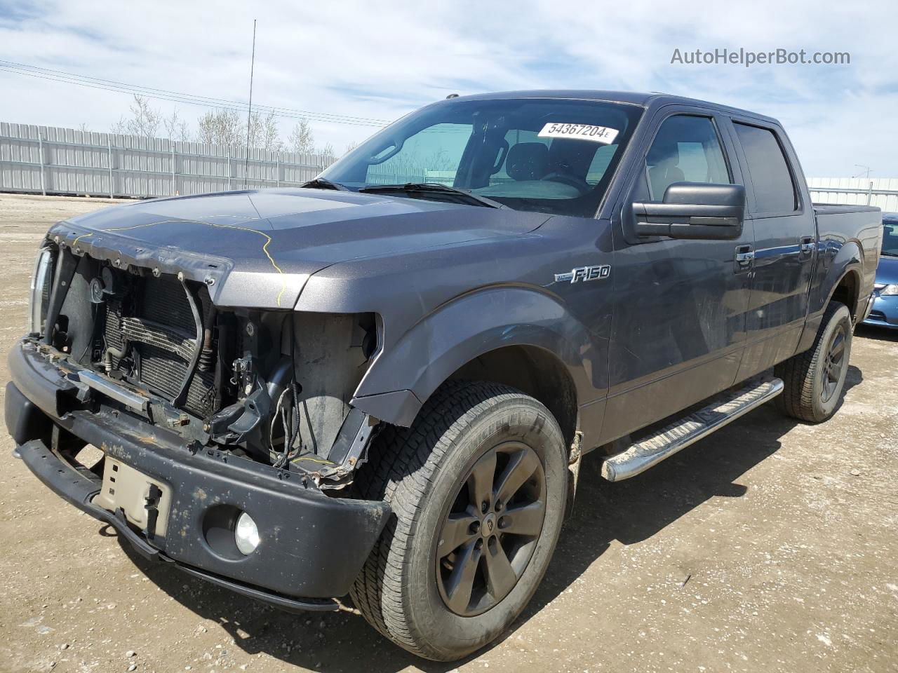 2011 Ford F150 Supercrew Gray vin: 1FTFW1EF5BFB27273