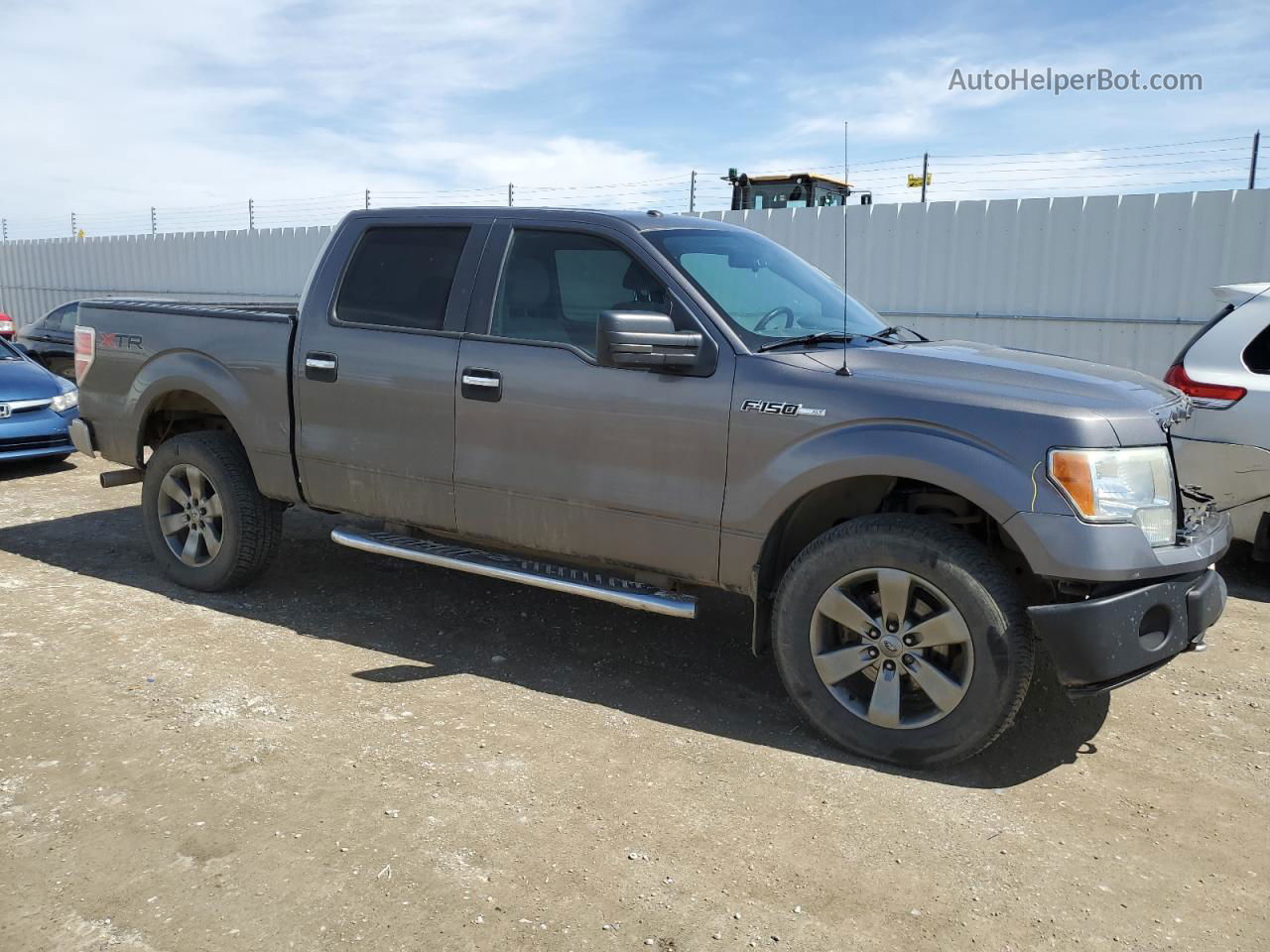 2011 Ford F150 Supercrew Gray vin: 1FTFW1EF5BFB27273