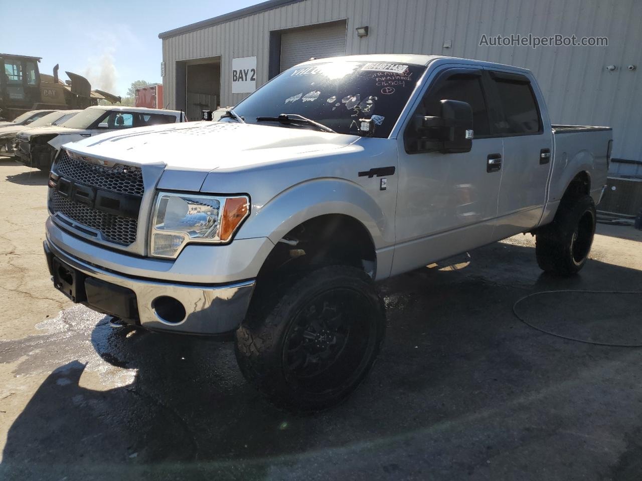 2011 Ford F150 Supercrew Silver vin: 1FTFW1EF5BFC16504