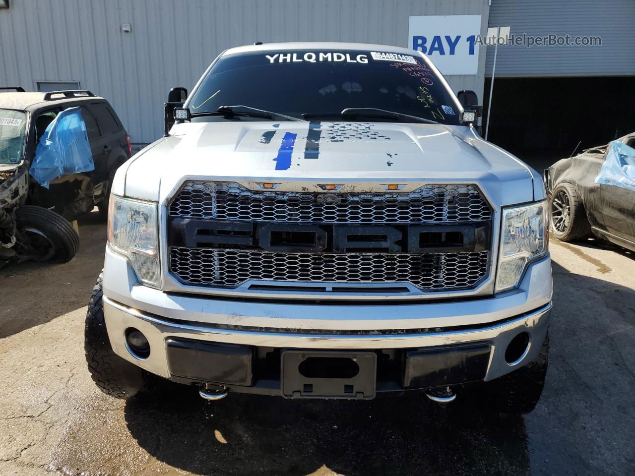 2011 Ford F150 Supercrew Серебряный vin: 1FTFW1EF5BFC16504