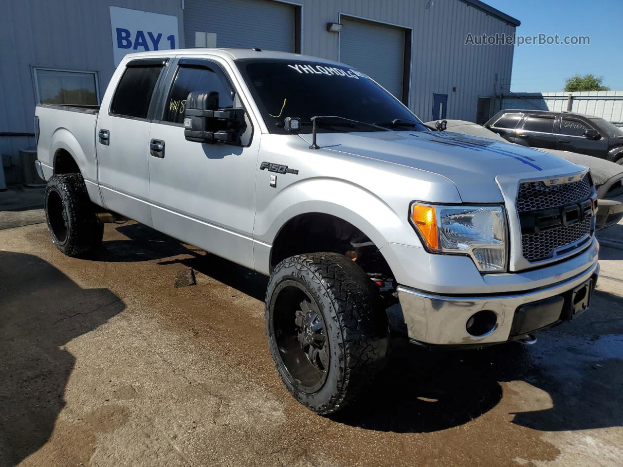 2011 Ford F150 Supercrew Серебряный vin: 1FTFW1EF5BFC16504