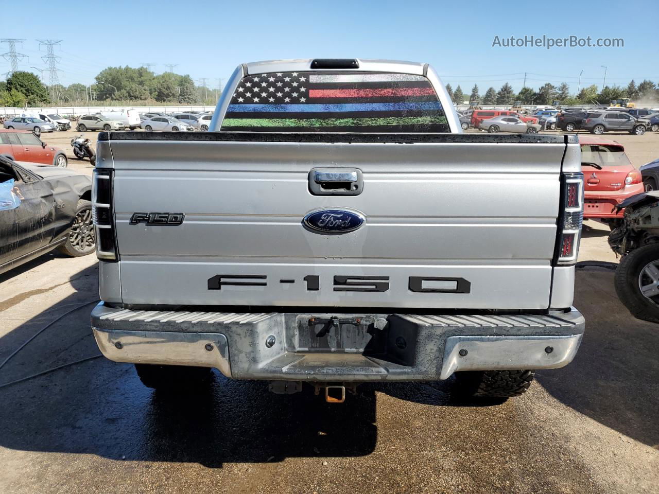 2011 Ford F150 Supercrew Silver vin: 1FTFW1EF5BFC16504