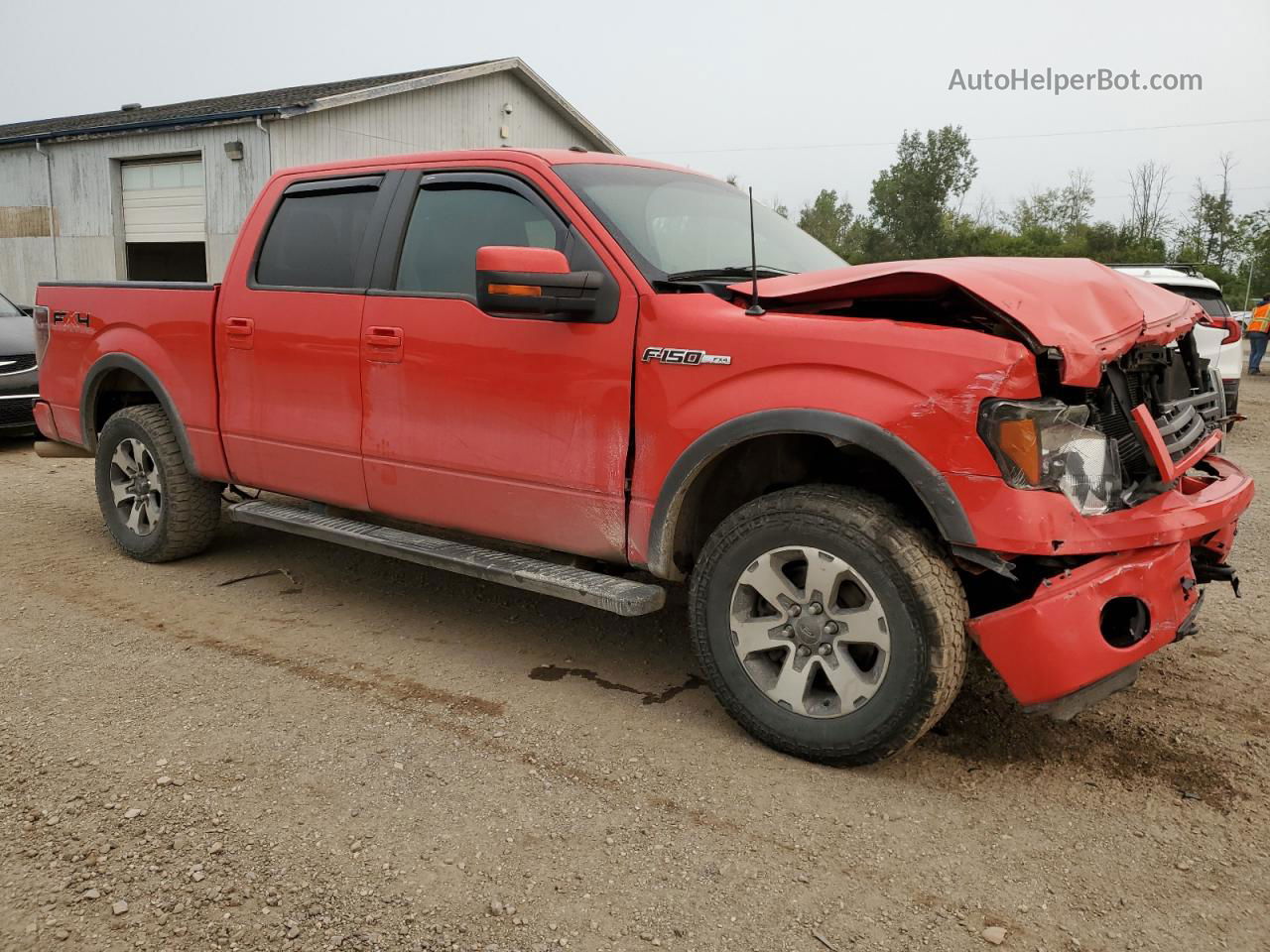 2011 Ford F150 Supercrew Red vin: 1FTFW1EF5BFC71759