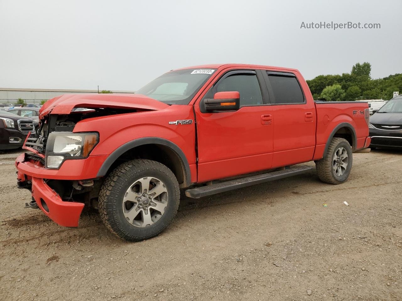 2011 Ford F150 Supercrew Red vin: 1FTFW1EF5BFC71759