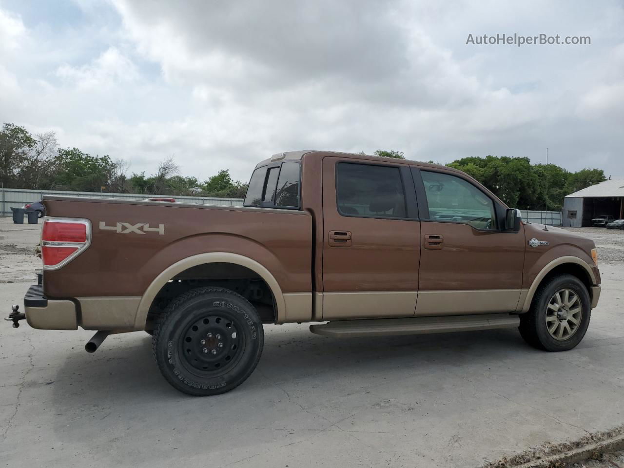 2011 Ford F150 Supercrew Brown vin: 1FTFW1EF5BKD19705