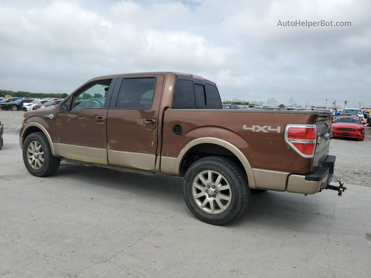 2011 Ford F150 Supercrew Brown vin: 1FTFW1EF5BKD19705