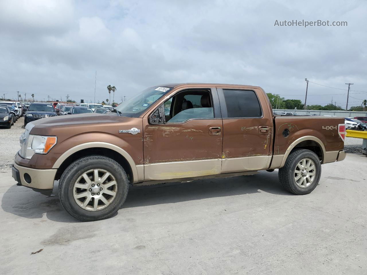 2011 Ford F150 Supercrew Brown vin: 1FTFW1EF5BKD19705