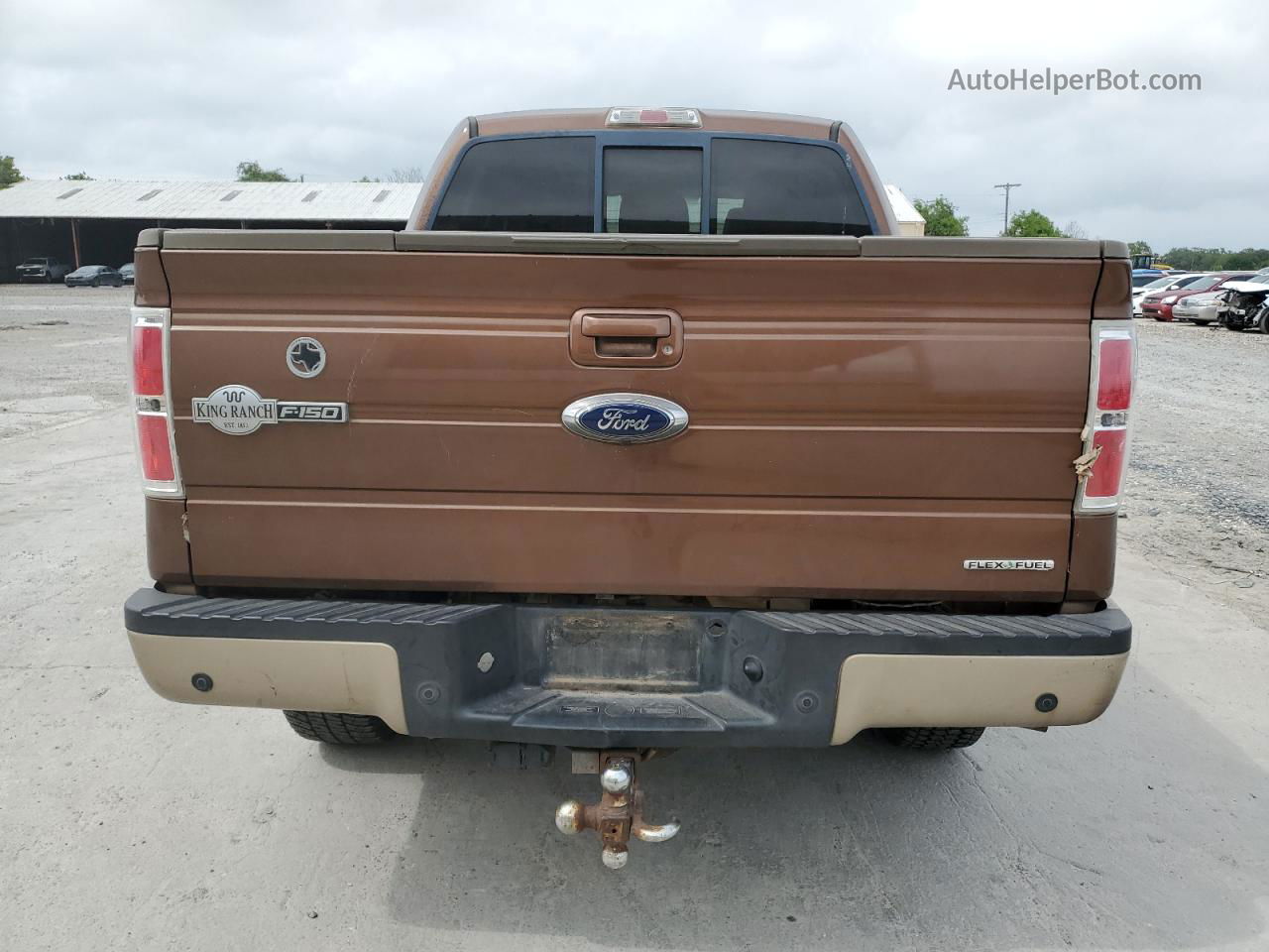 2011 Ford F150 Supercrew Brown vin: 1FTFW1EF5BKD19705