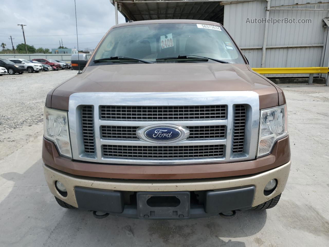 2011 Ford F150 Supercrew Brown vin: 1FTFW1EF5BKD19705