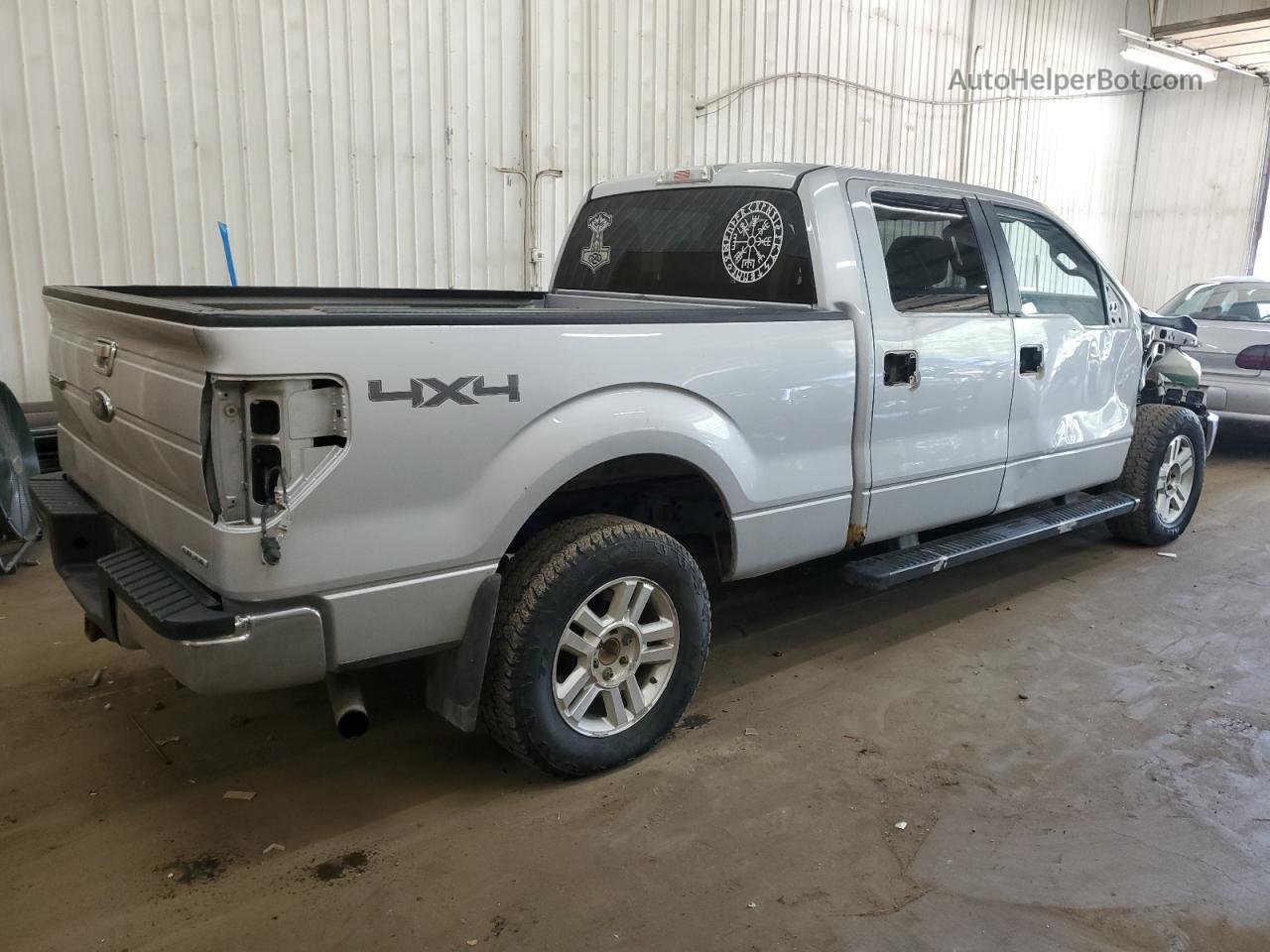 2011 Ford F150 Supercrew Серебряный vin: 1FTFW1EF5BKE11333