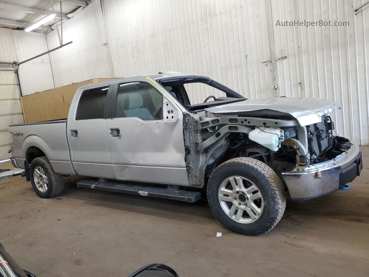 2011 Ford F150 Supercrew Silver vin: 1FTFW1EF5BKE11333
