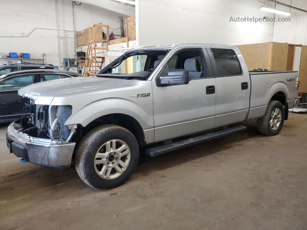 2011 Ford F150 Supercrew Серебряный vin: 1FTFW1EF5BKE11333