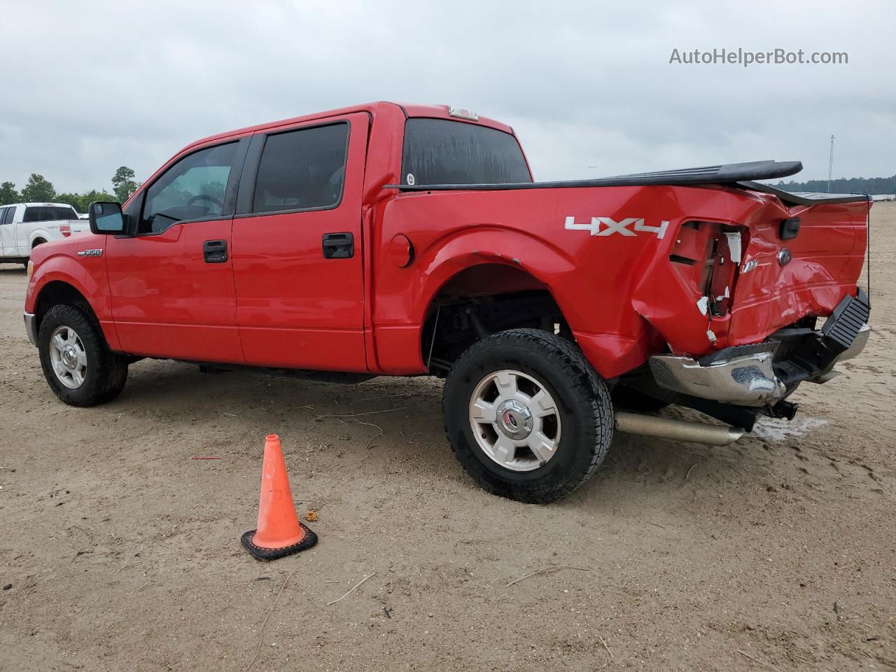 2014 Ford F150 Supercrew Red vin: 1FTFW1EF5EKD12032