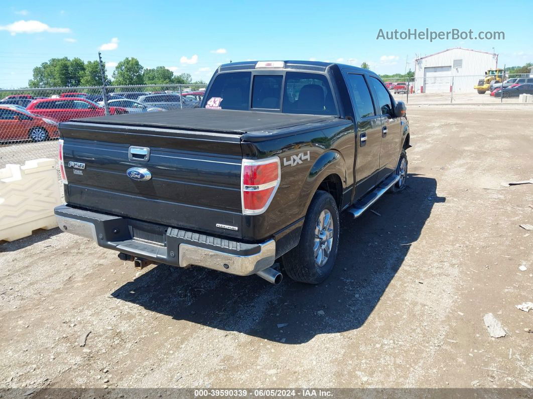 2014 Ford F-150 Xlt Black vin: 1FTFW1EF5EKD79133