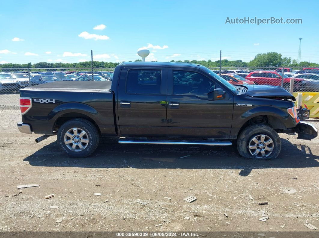 2014 Ford F-150 Xlt Black vin: 1FTFW1EF5EKD79133