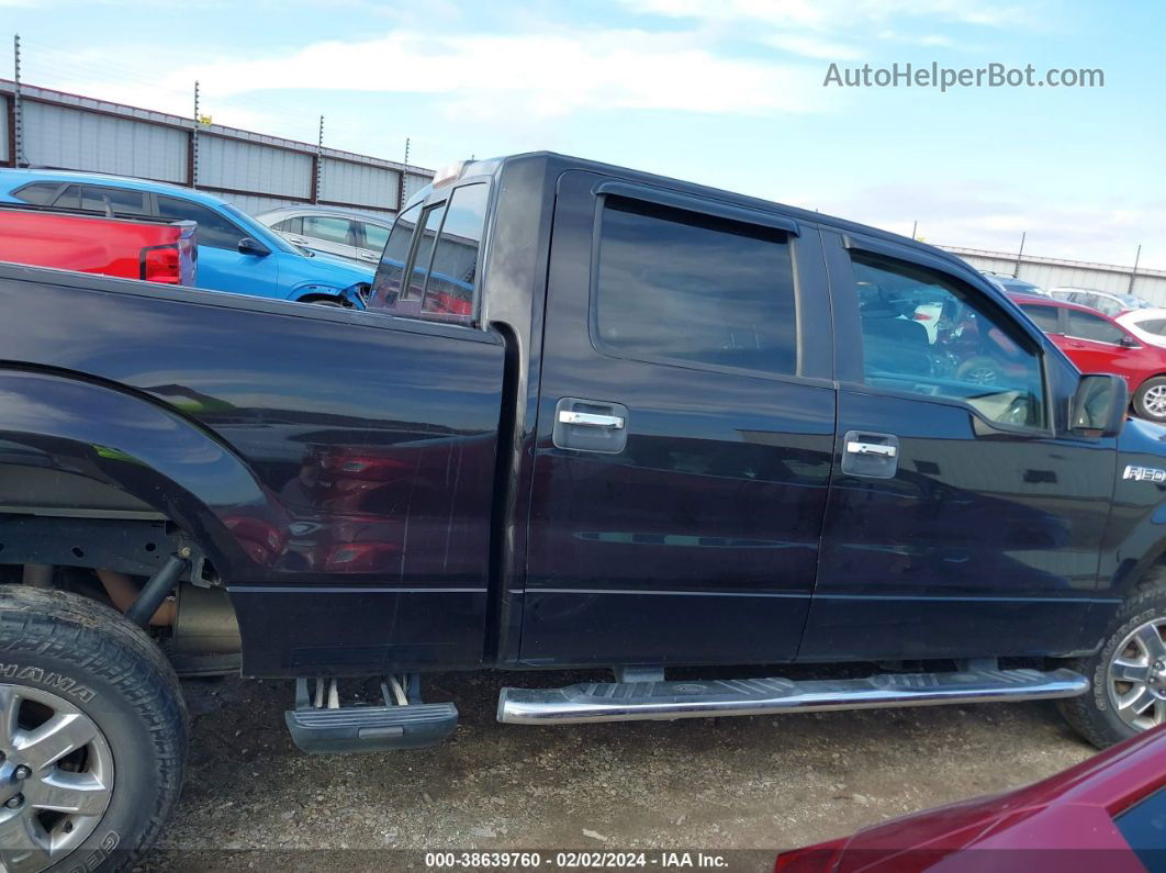 2014 Ford F-150 Xlt Black vin: 1FTFW1EF5EKE21378