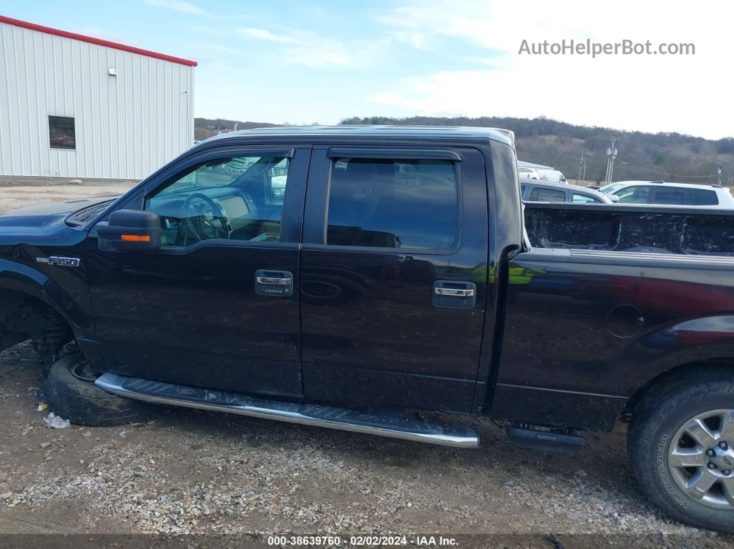 2014 Ford F-150 Xlt Black vin: 1FTFW1EF5EKE21378