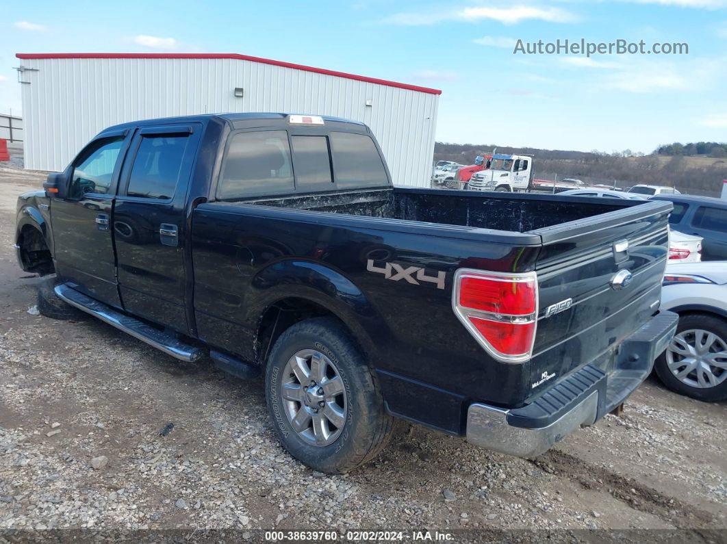 2014 Ford F-150 Xlt Black vin: 1FTFW1EF5EKE21378