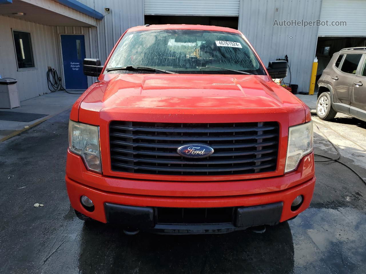 2014 Ford F150 Supercrew Red vin: 1FTFW1EF5EKF16183