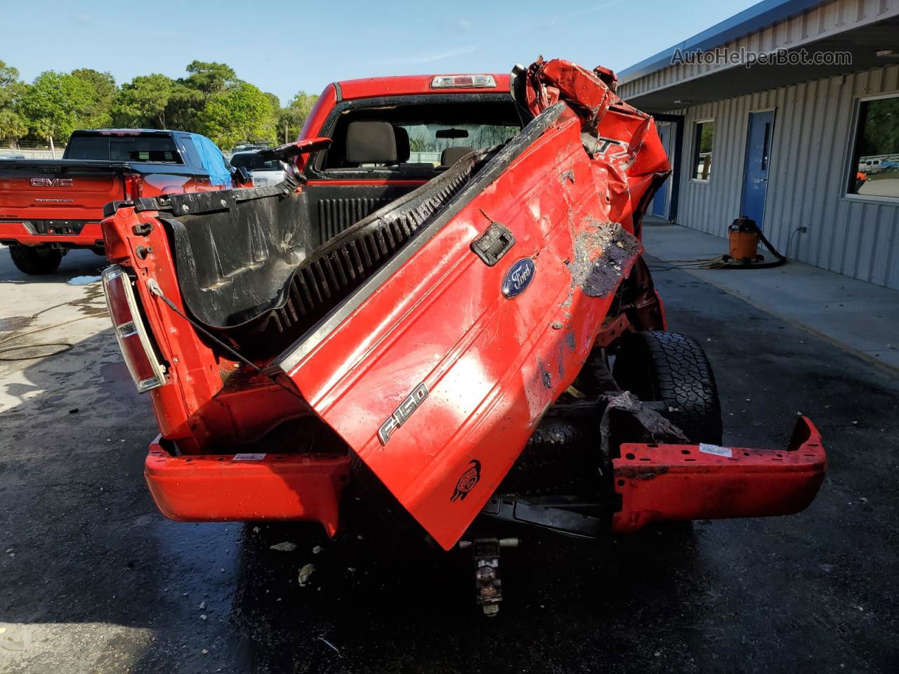 2014 Ford F150 Supercrew Red vin: 1FTFW1EF5EKF16183