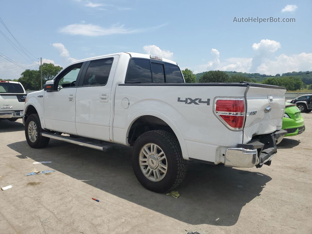 2014 Ford F150 Supercrew White vin: 1FTFW1EF5EKF69045