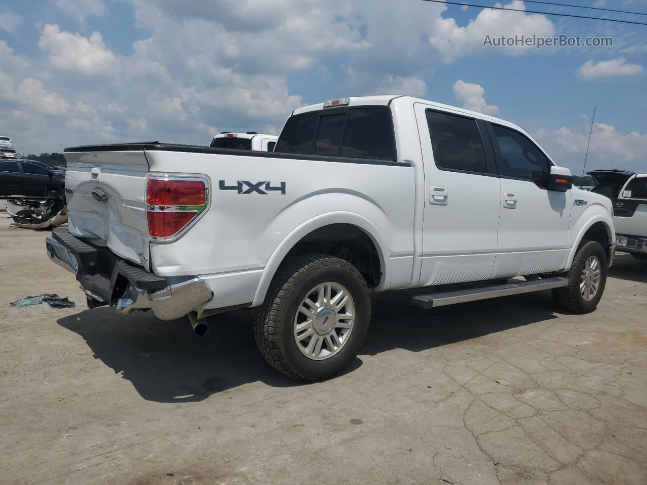 2014 Ford F150 Supercrew White vin: 1FTFW1EF5EKF69045