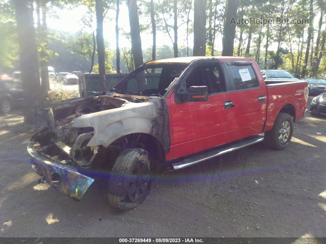 2014 Ford F-150 Xl/xlt/stx/fx4/lariat Red vin: 1FTFW1EF5EKF91773