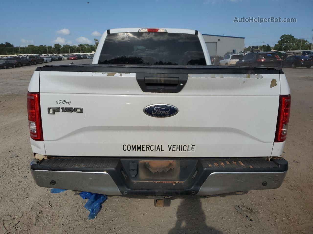 2017 Ford F150 Supercrew White vin: 1FTFW1EF5HKC87217