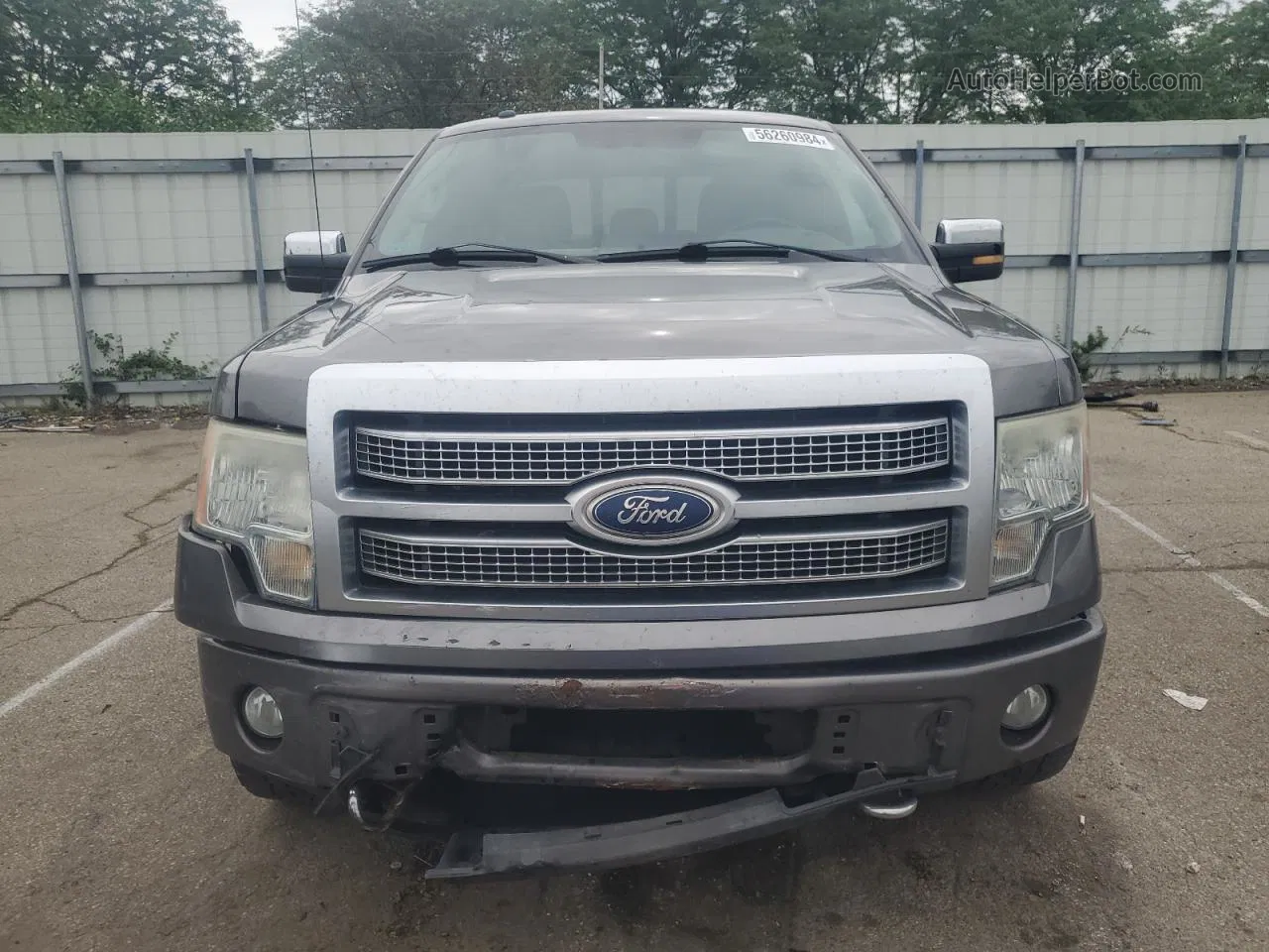 2011 Ford F150 Supercrew Gray vin: 1FTFW1EF6BFA58352