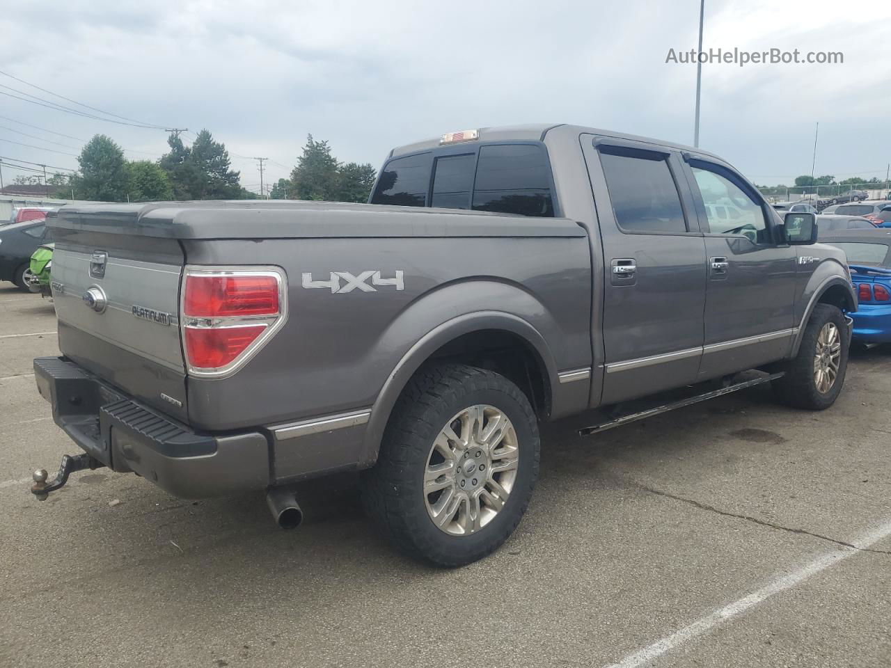 2011 Ford F150 Supercrew Gray vin: 1FTFW1EF6BFA58352