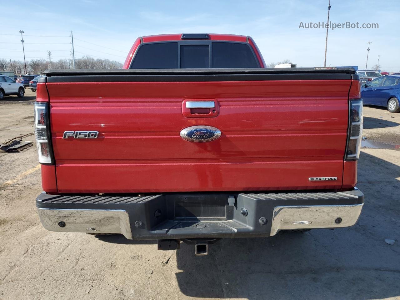 2011 Ford F150 Supercrew Red vin: 1FTFW1EF6BFB15603