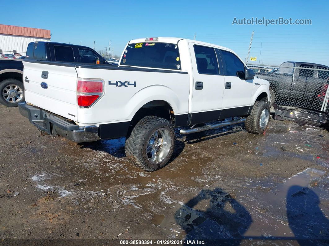 2014 Ford F-150 Xlt White vin: 1FTFW1EF6EFC74996