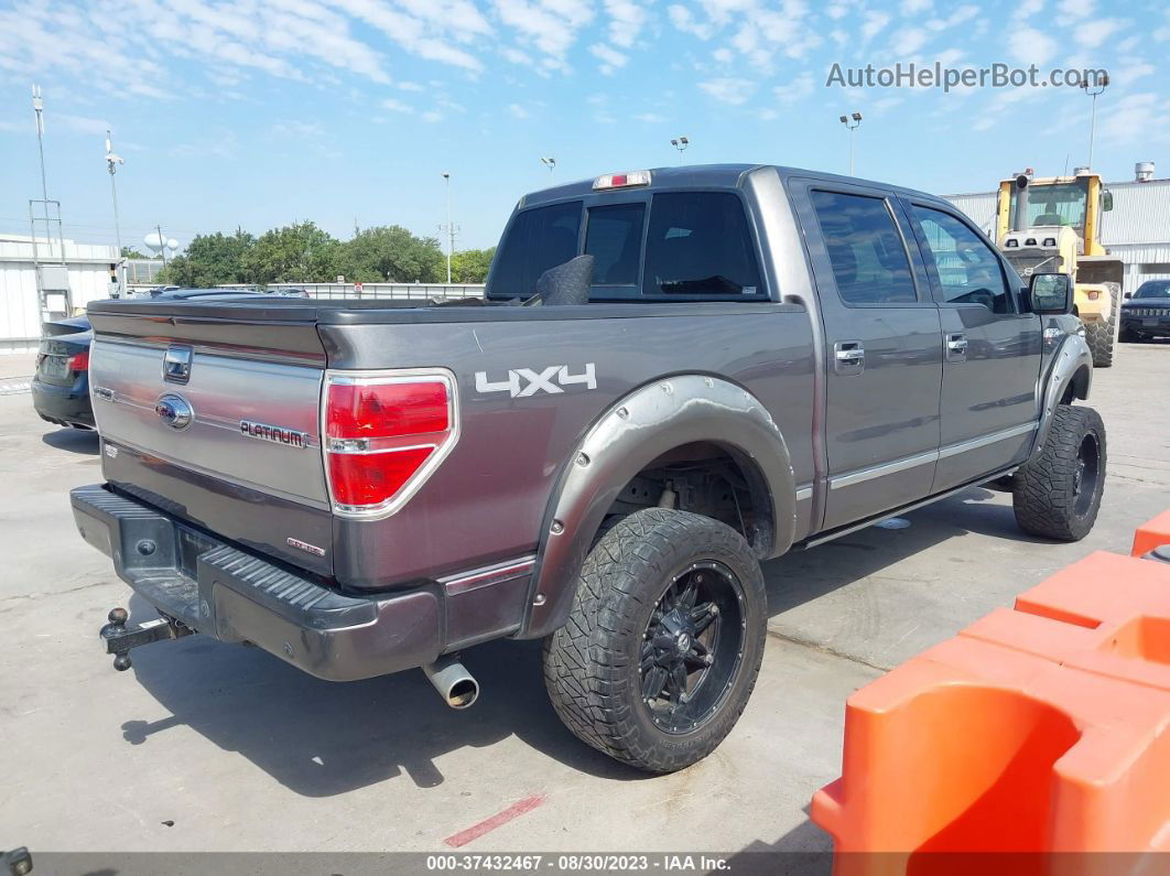 2014 Ford F-150 Xl/xlt/stx/fx4/lariat Gray vin: 1FTFW1EF6EFC92947