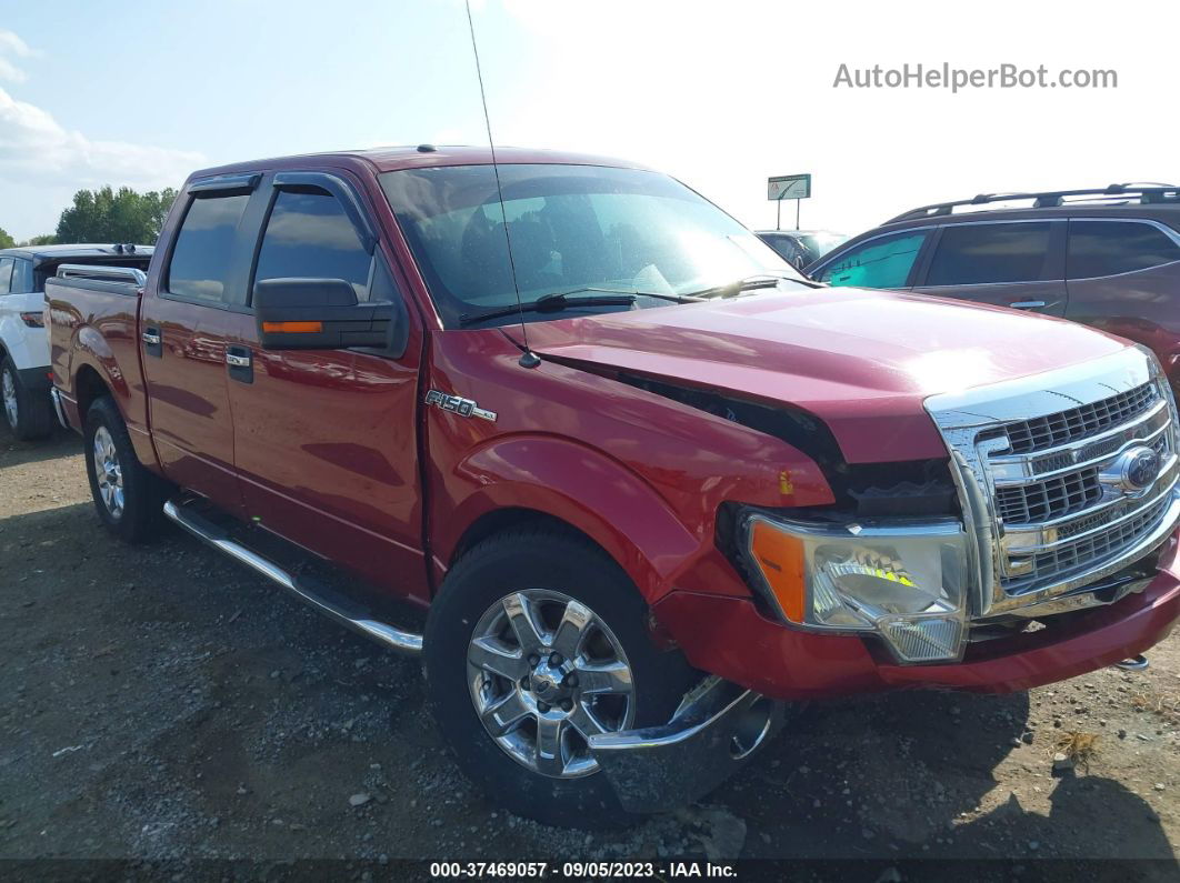 2014 Ford F-150 Xl/xlt/stx/fx4/lariat Red vin: 1FTFW1EF6EKD01881