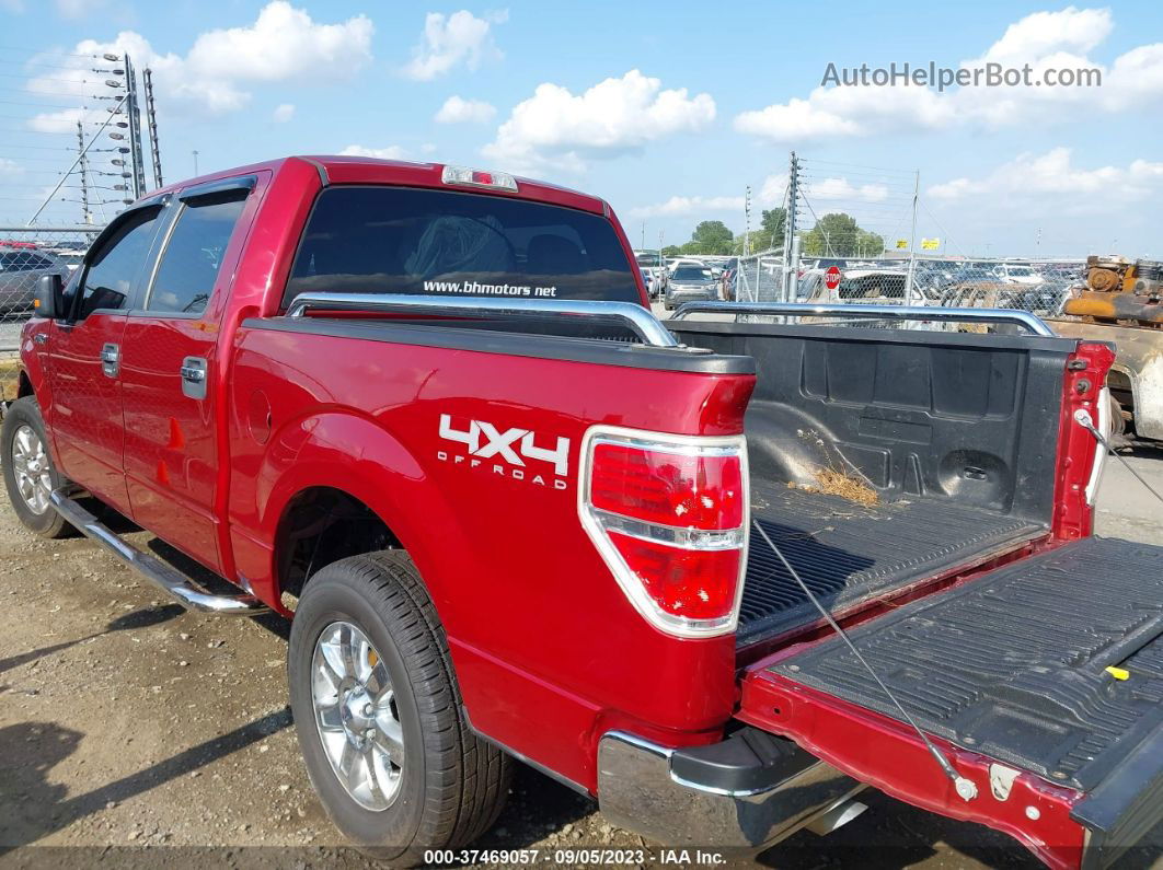 2014 Ford F-150 Xl/xlt/stx/fx4/lariat Red vin: 1FTFW1EF6EKD01881