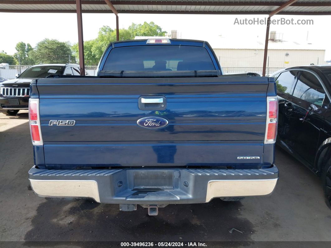 2014 Ford F-150 Xlt Dark Blue vin: 1FTFW1EF6EKD60865