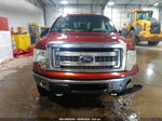 2014 Ford F-150 Xlt Maroon vin: 1FTFW1EF6EKD91422