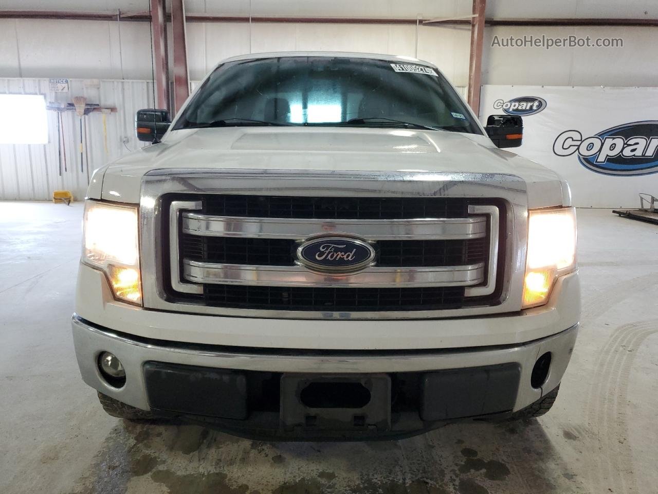 2014 Ford F150 Supercrew White vin: 1FTFW1EF6EKE03195