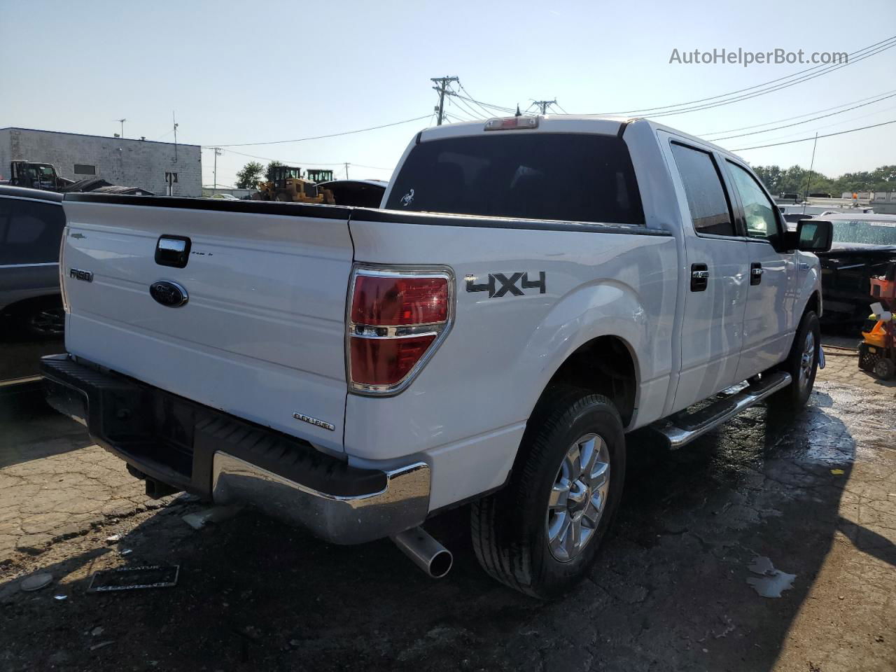 2014 Ford F150 Supercrew White vin: 1FTFW1EF6EKE10471