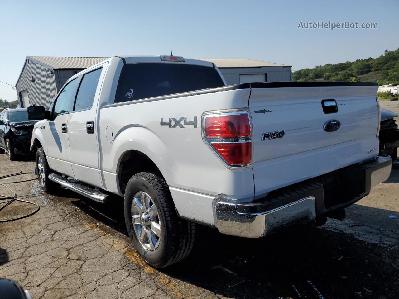 2014 Ford F150 Supercrew White vin: 1FTFW1EF6EKE10471