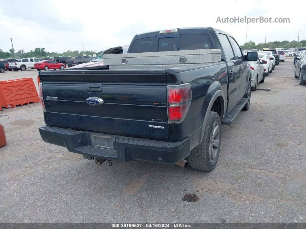 2014 Ford F-150 Fx4 Black vin: 1FTFW1EF6EKE79628