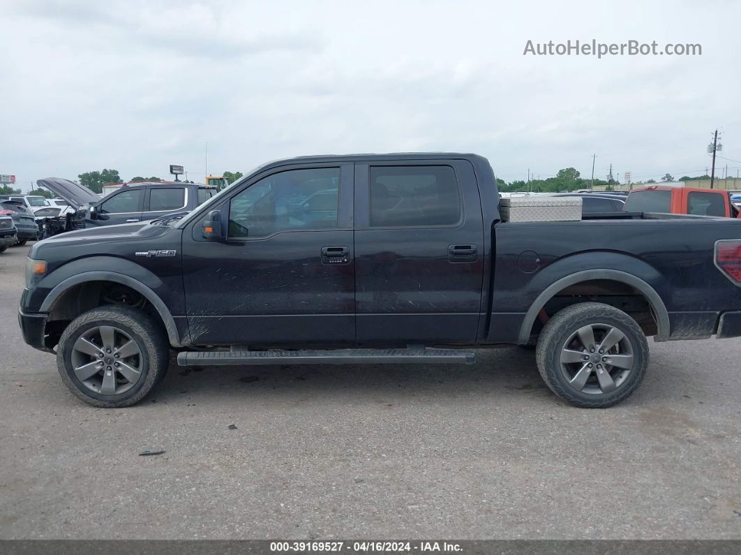 2014 Ford F-150 Fx4 Black vin: 1FTFW1EF6EKE79628