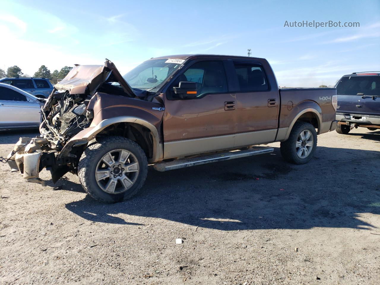 2011 Ford F150 Supercrew Two Tone vin: 1FTFW1EF7BFA03733