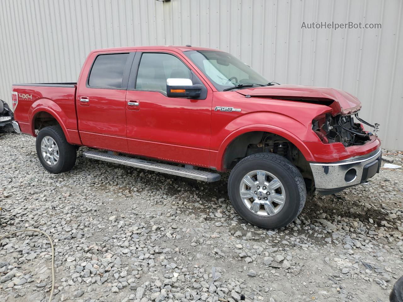 2011 Ford F150 Supercrew Red vin: 1FTFW1EF7BFA07104