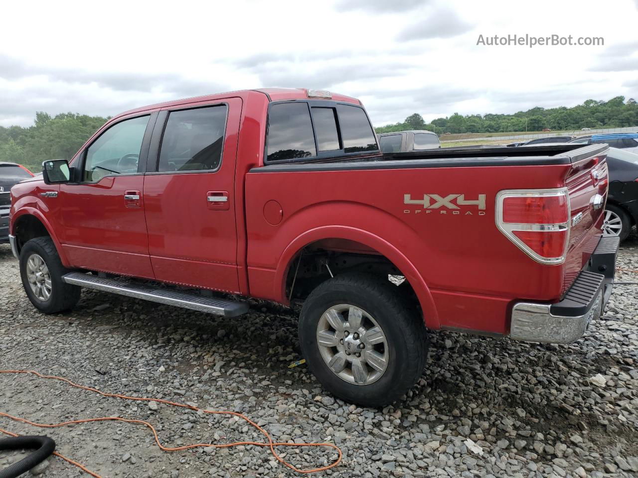 2011 Ford F150 Supercrew Red vin: 1FTFW1EF7BFA07104